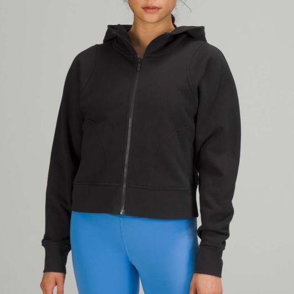 lululemon athletica Tops - Lululemon Cotton French Terry Zip Hoodie